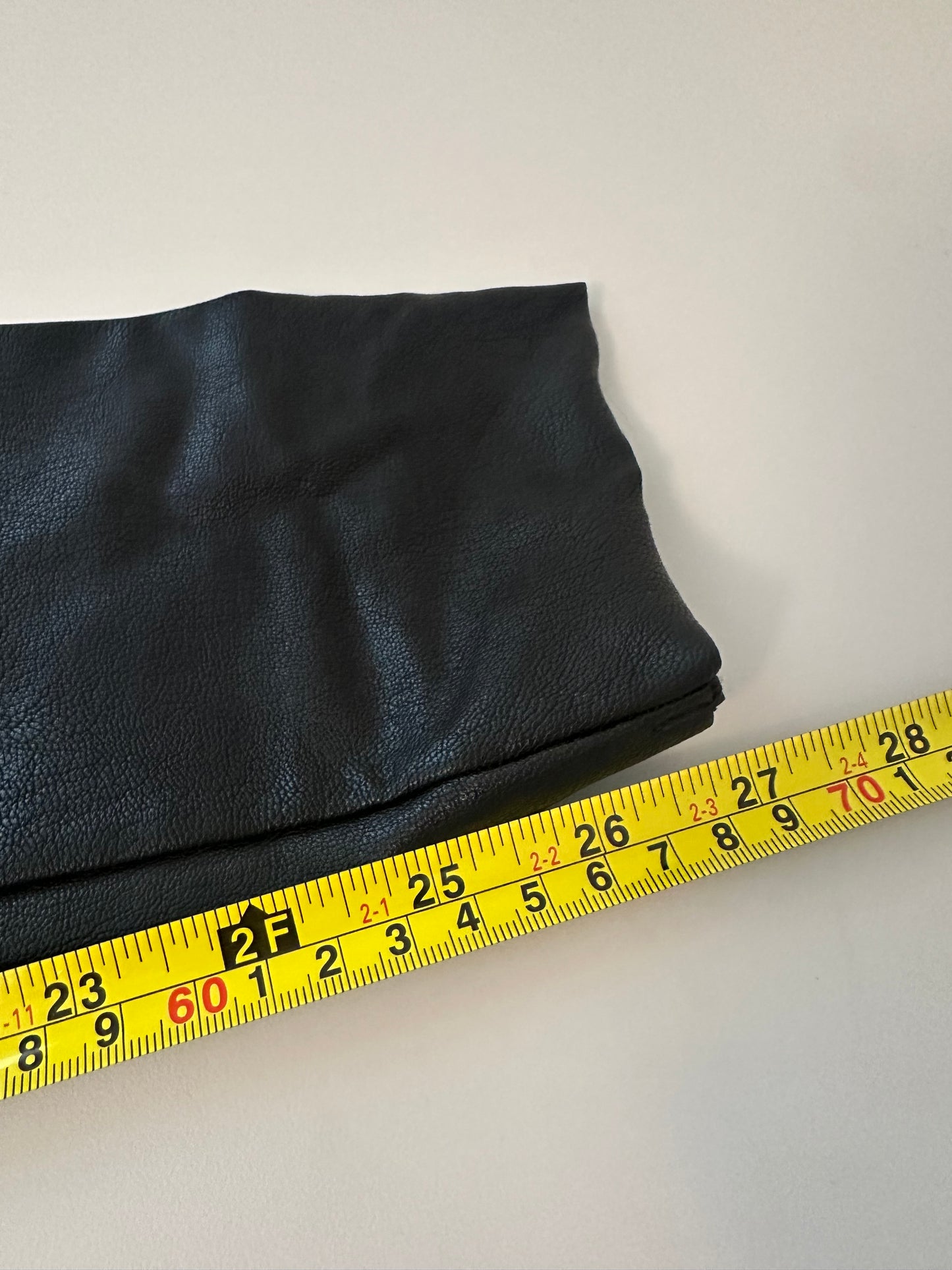 Commando Black Faux Leather Leggings | Size Medium