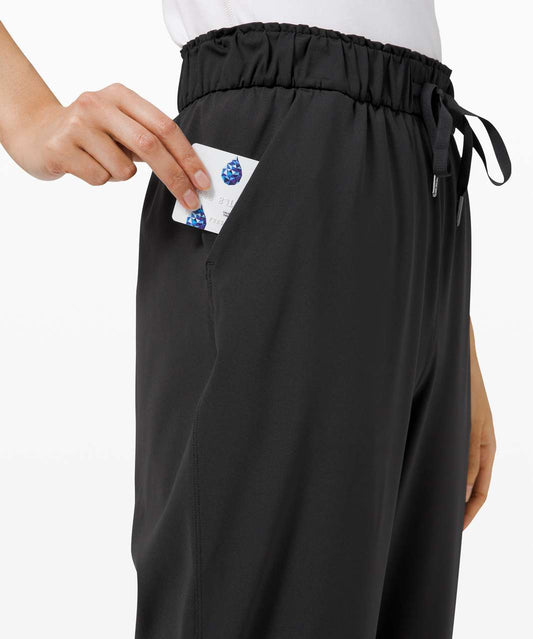 Lululemon Keep Moving Pant in Black - Size 10