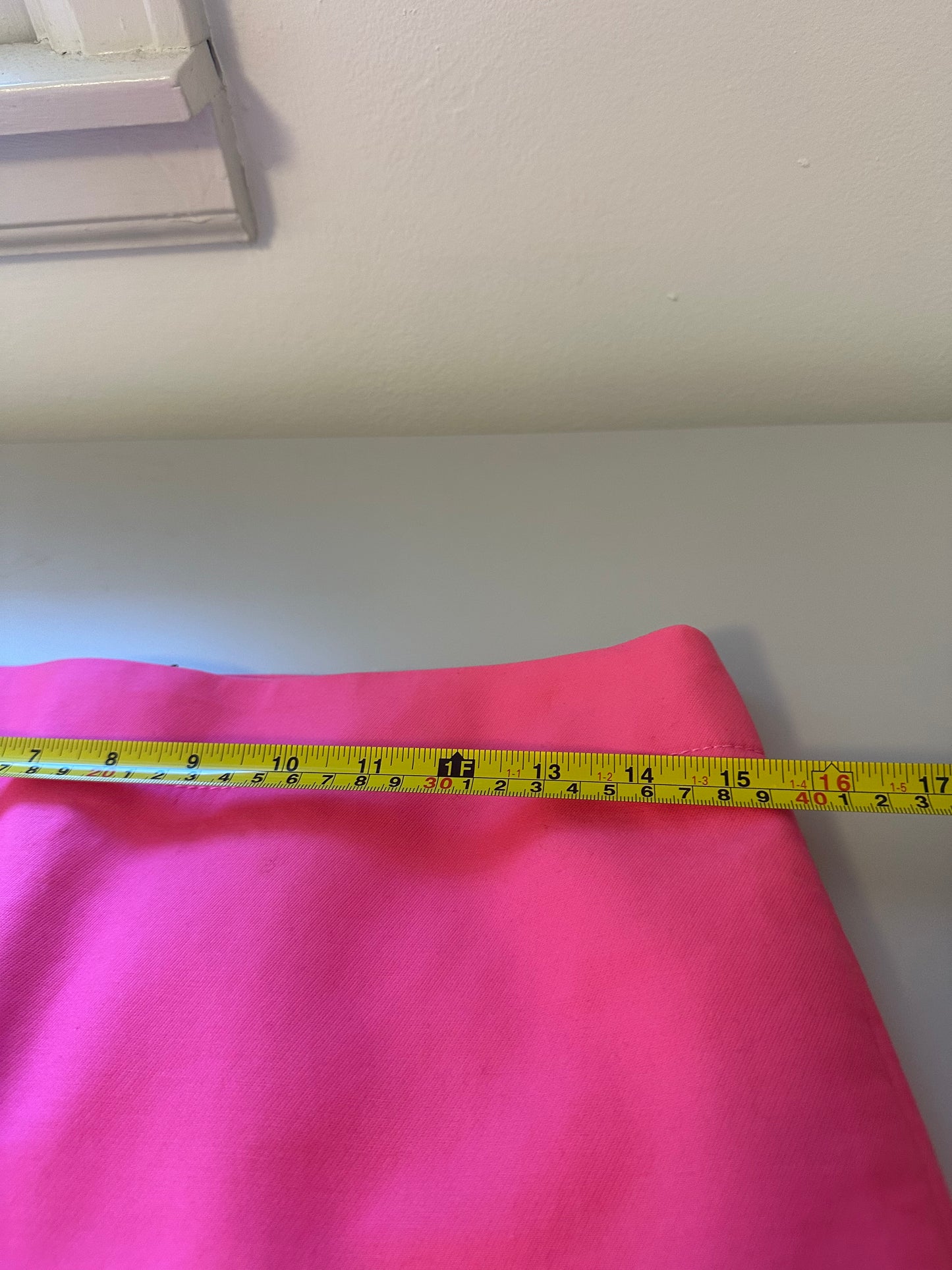 J. Crew - Bright Pink Stretch Cotton Poplin Pencil Skirt | Size 2