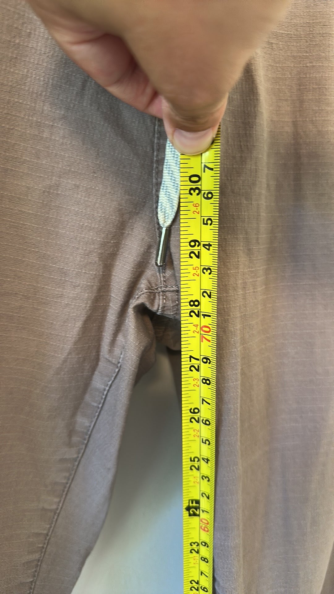 Vuori Ripstop Pants in Mauve - Size Large
