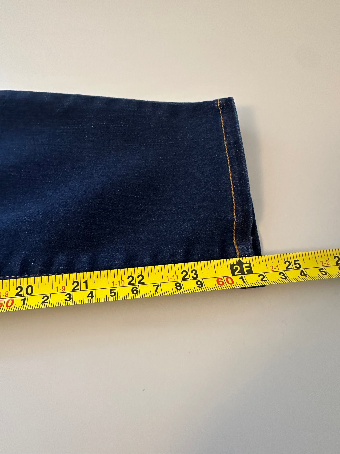 L'AGENCE Dark Blue Ankle Jeans With Stretch | Size 28