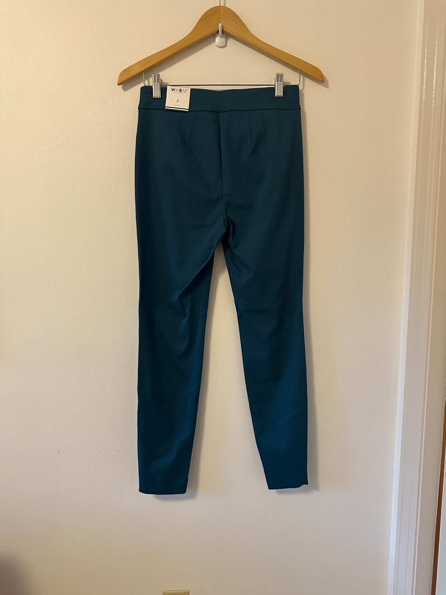 White House Black Market - NWT Teal Skinny Ankle Pants | Size 2