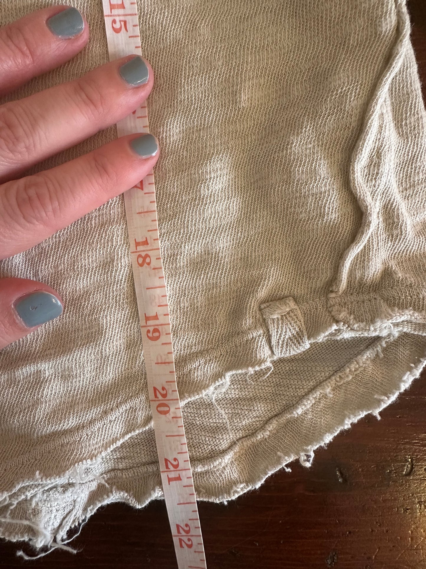 We The Free Phoebe Henley in Oatmeal - Size Small
