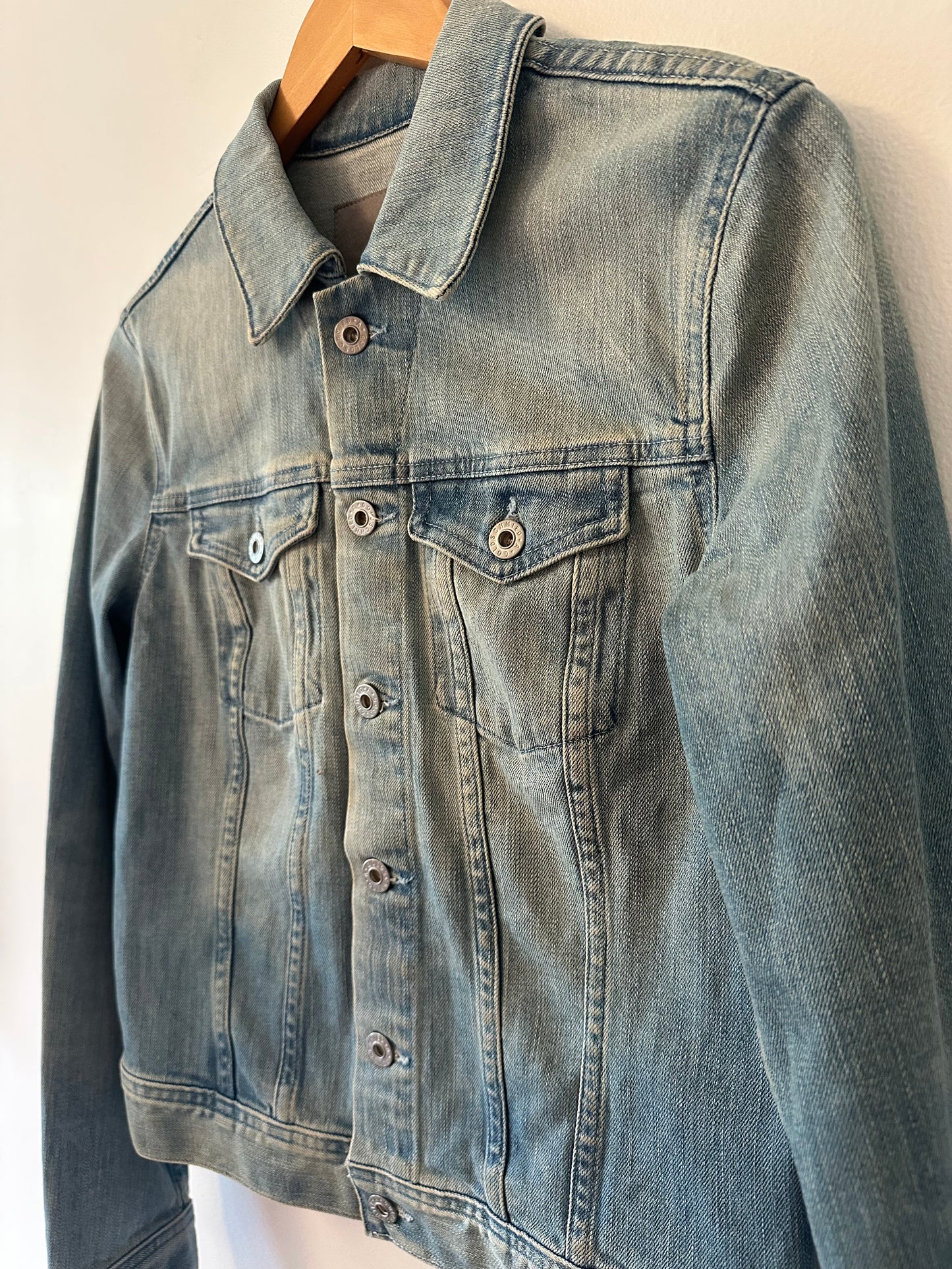 AG Jeans Classic Blue Denim Jacket - Size Medium