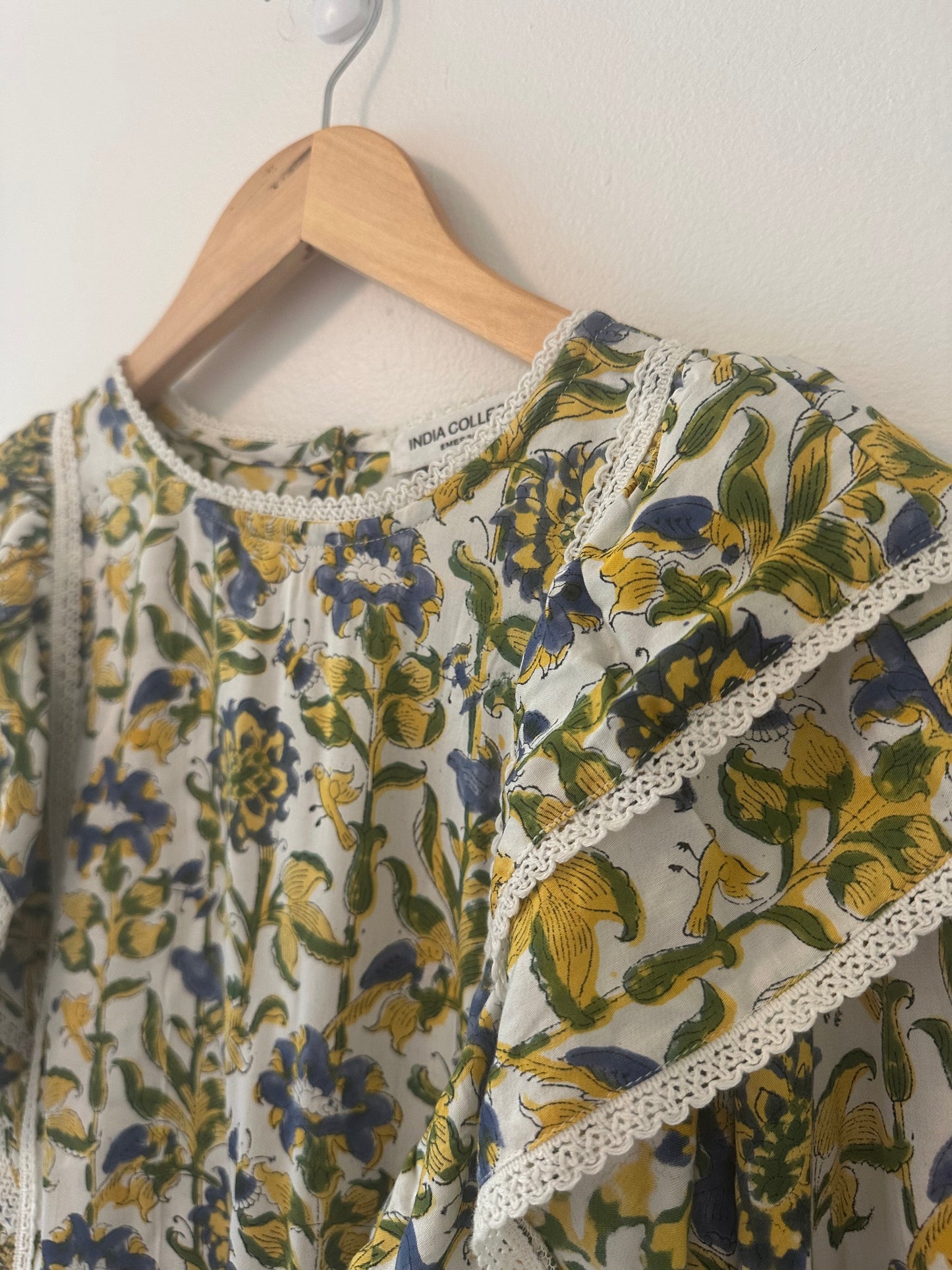 Emerson Fry Filipa Blouse - Meadow Rue Satin Size Small