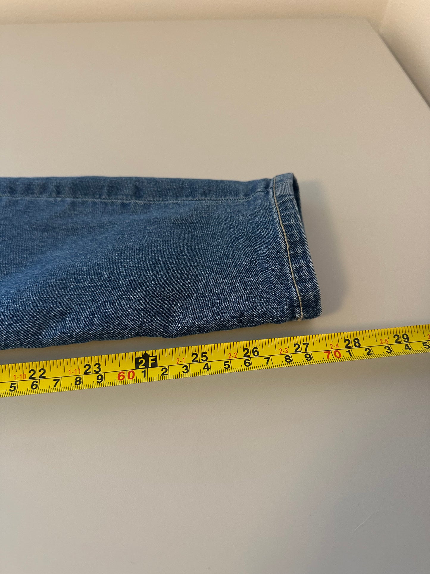 True Religion - Mid Rise Medium Blue Super Skinny Jeans | Size 30