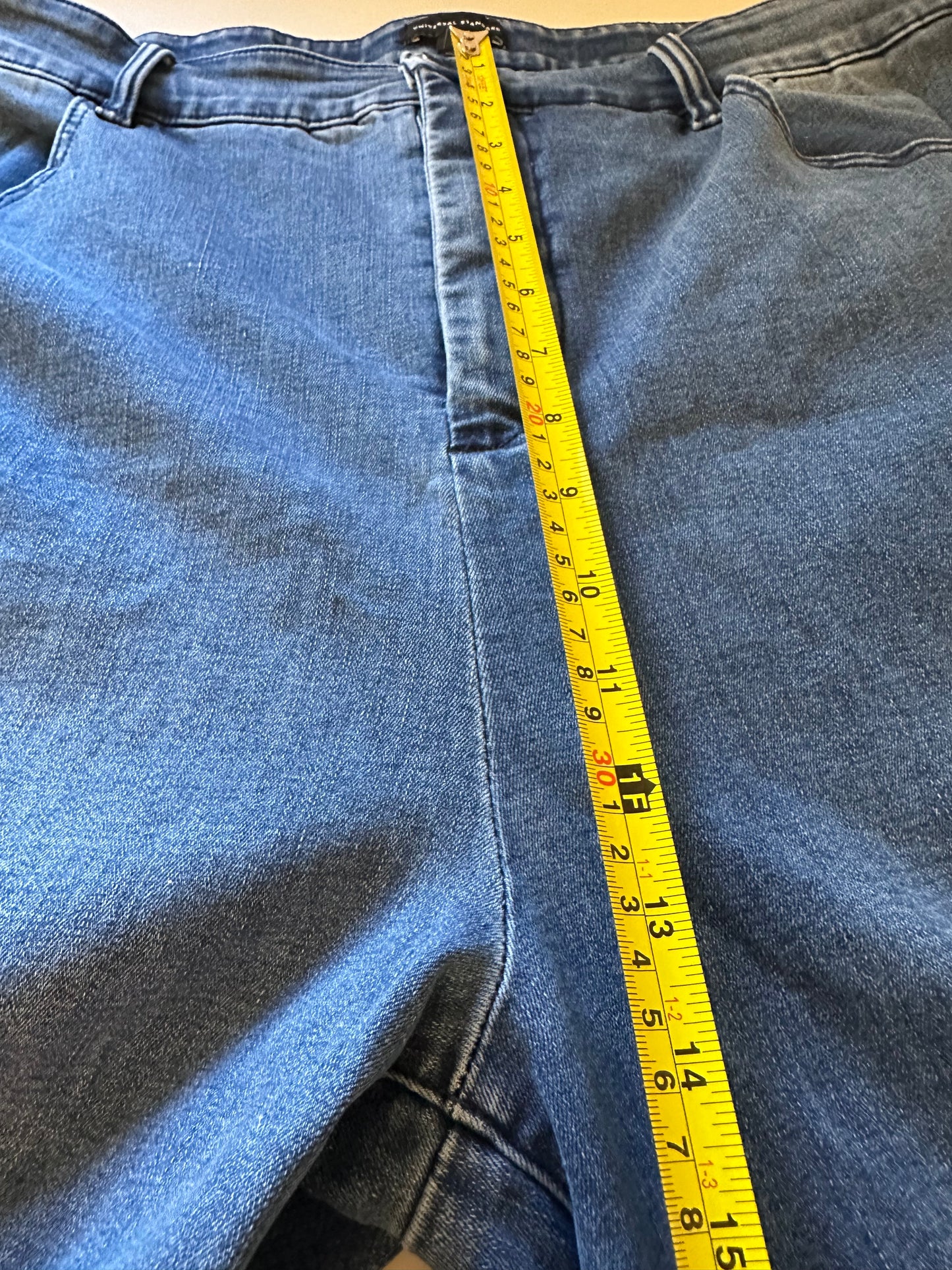 Universal Standard Carrie High Rise Wide Leg Jeans | Size 16