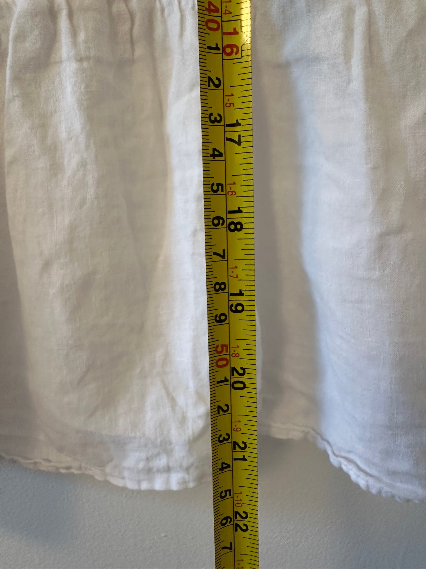 Velvet By Graham & Spencer Vintage Slub Ruffle Muscle Tank Top Size Small