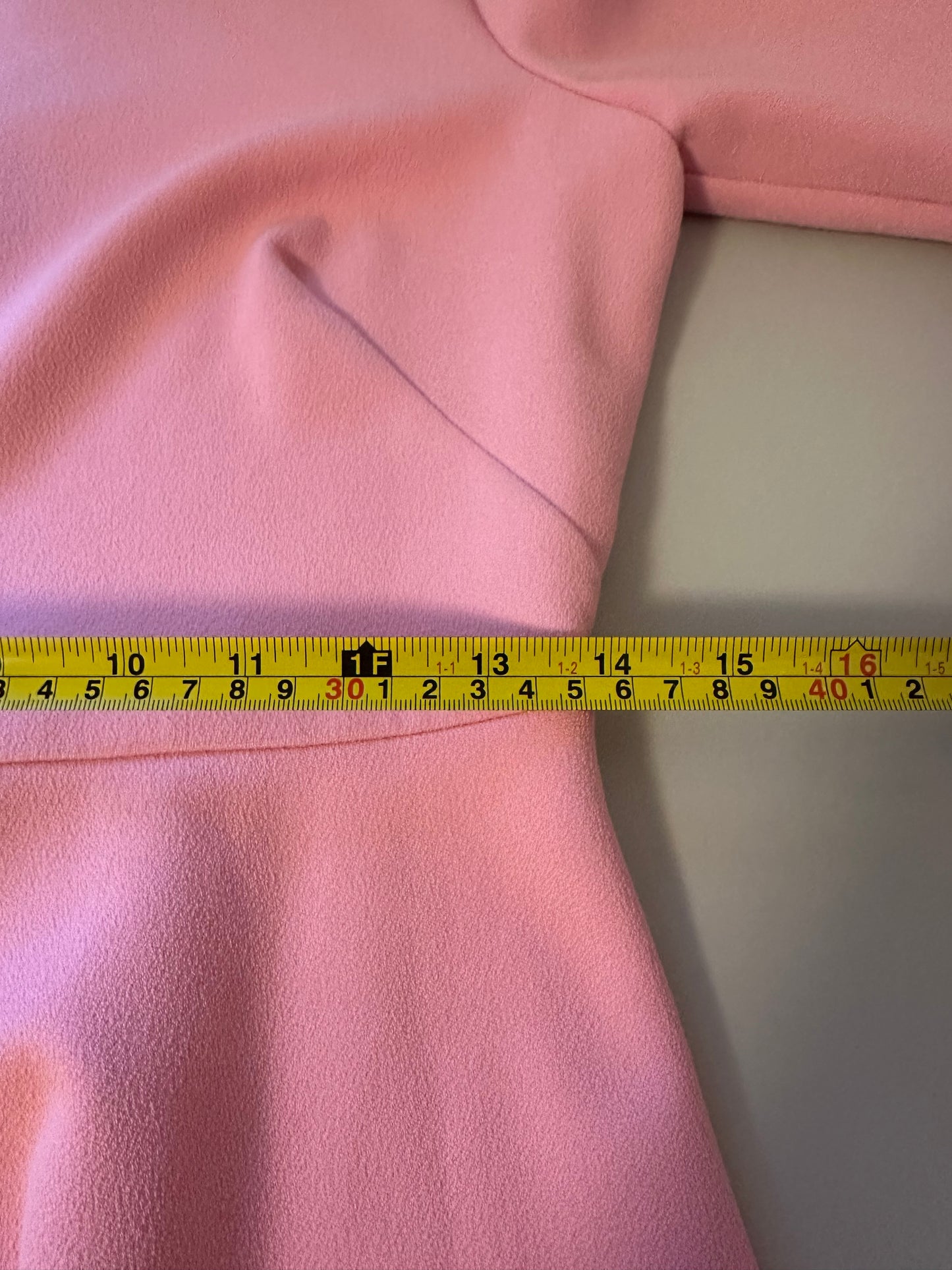 NWT Shoshanna Burbank Bell Sleeve Fit and Flare Bubblegum Pink Dress