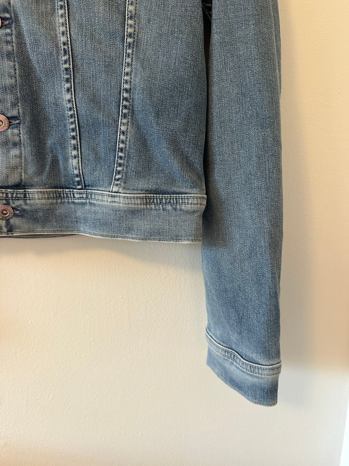 AG Jeans Robyn Blue Denim Jacket - Size Large
