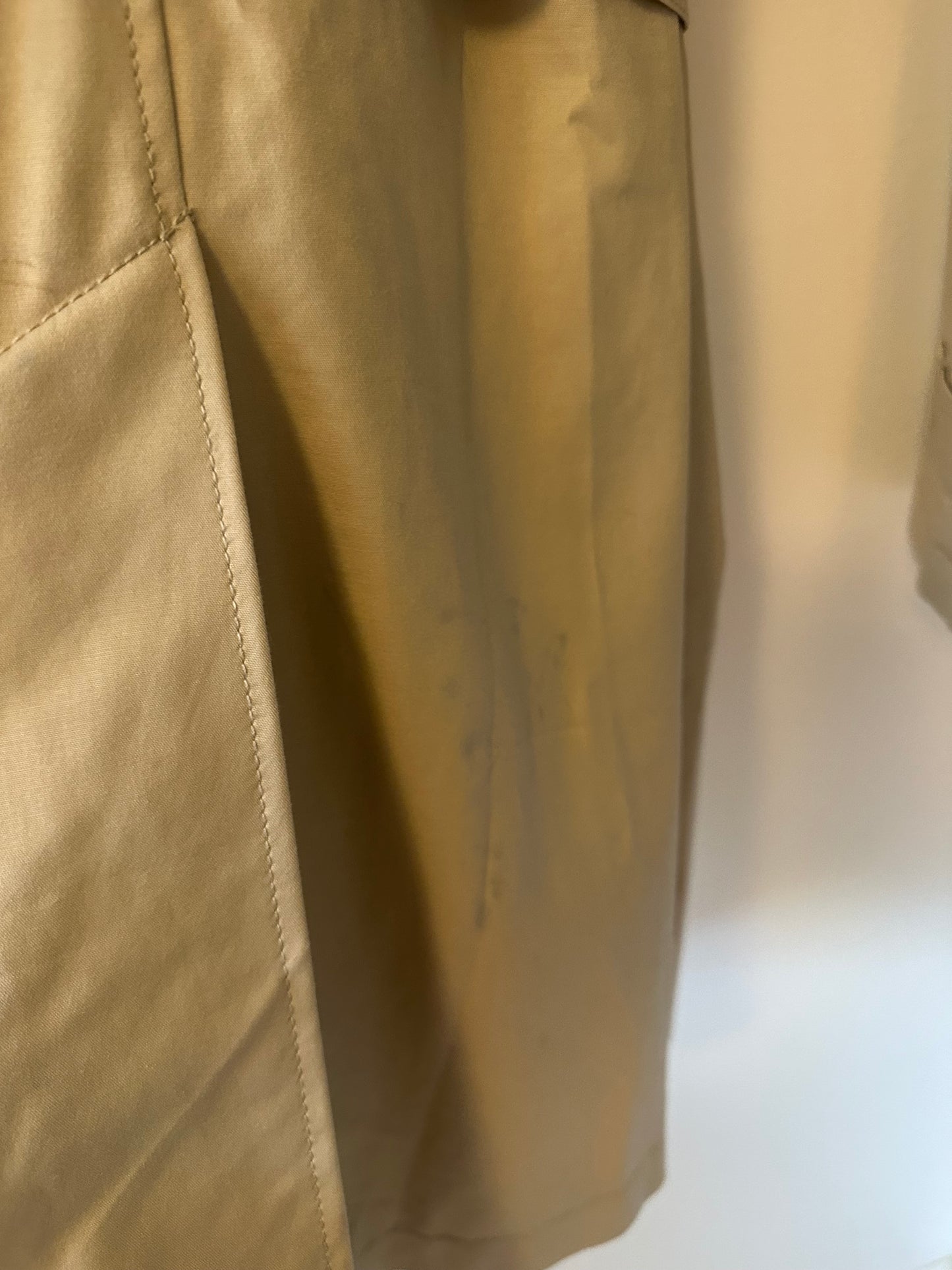 Tommy Hilfiger Classic Beige Trench Coat | Size XS