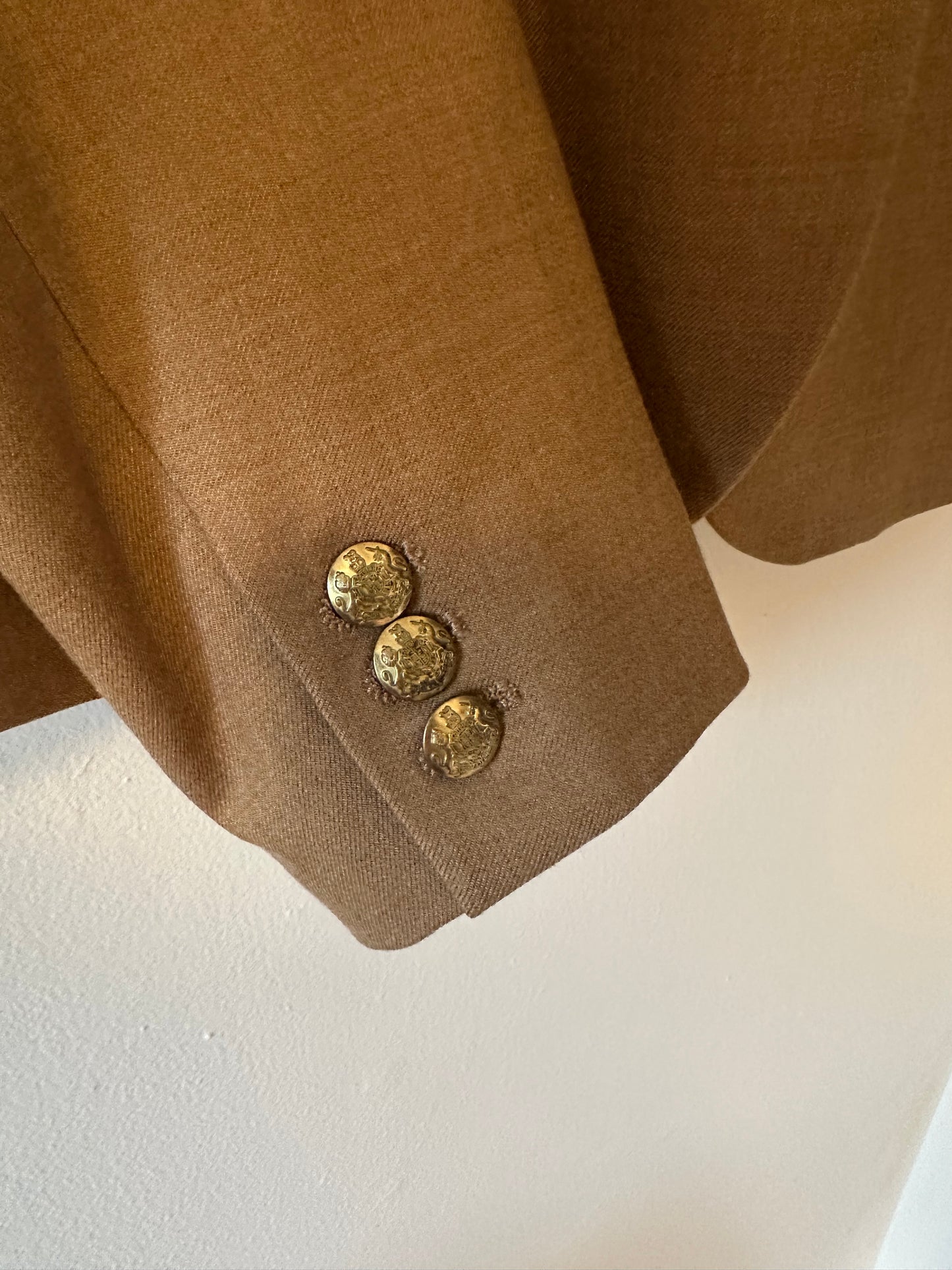 J. Crew Women’s Tan Wool Blend Boy Blazer | Size 8