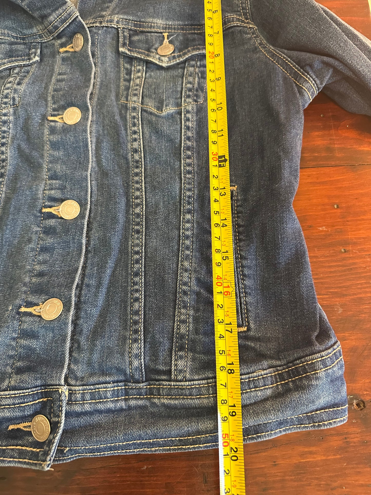 Old Navy Classic Blue Denim Jacket - Size Small