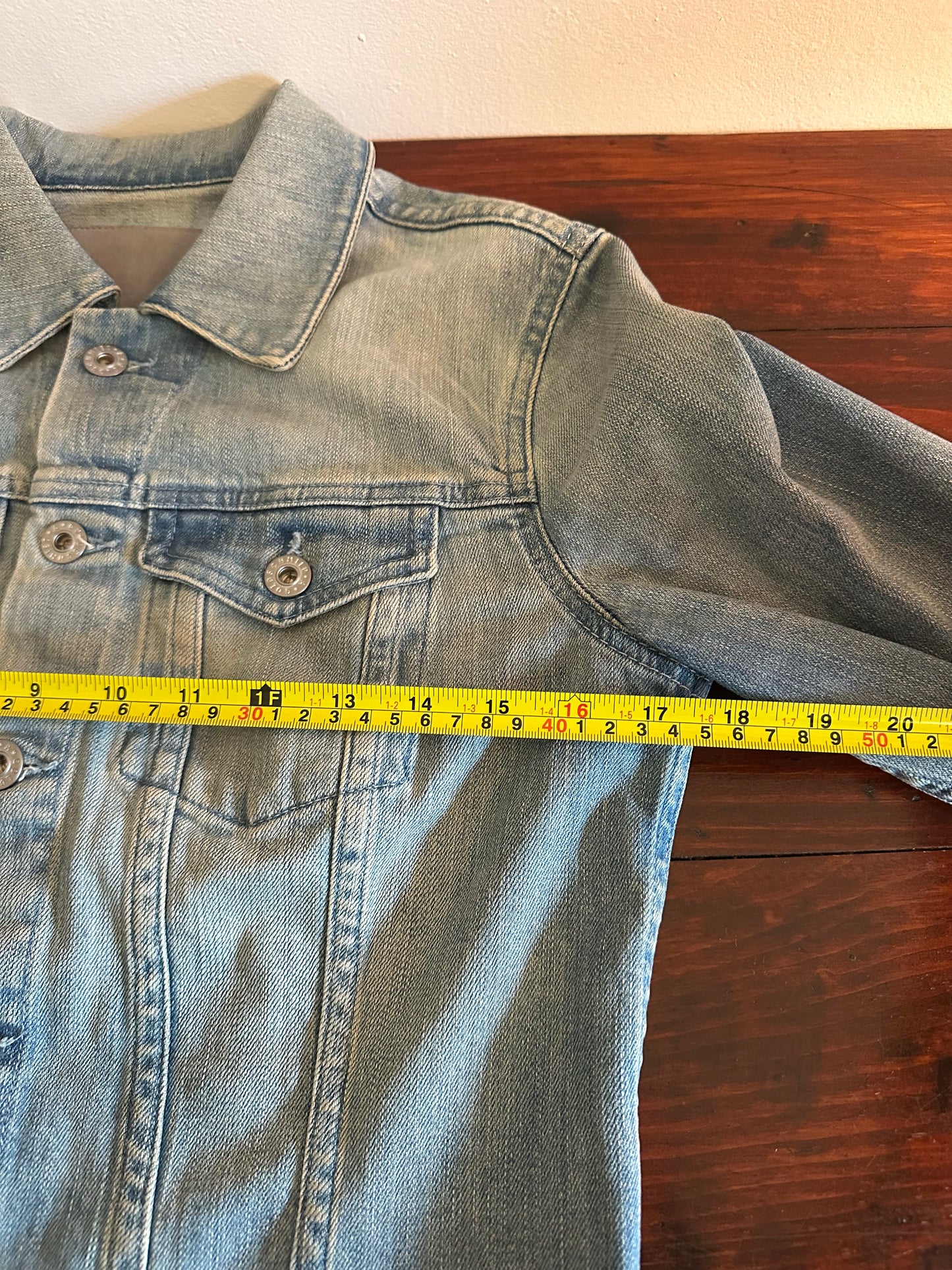 AG Jeans Classic Blue Denim Jacket - Size Medium