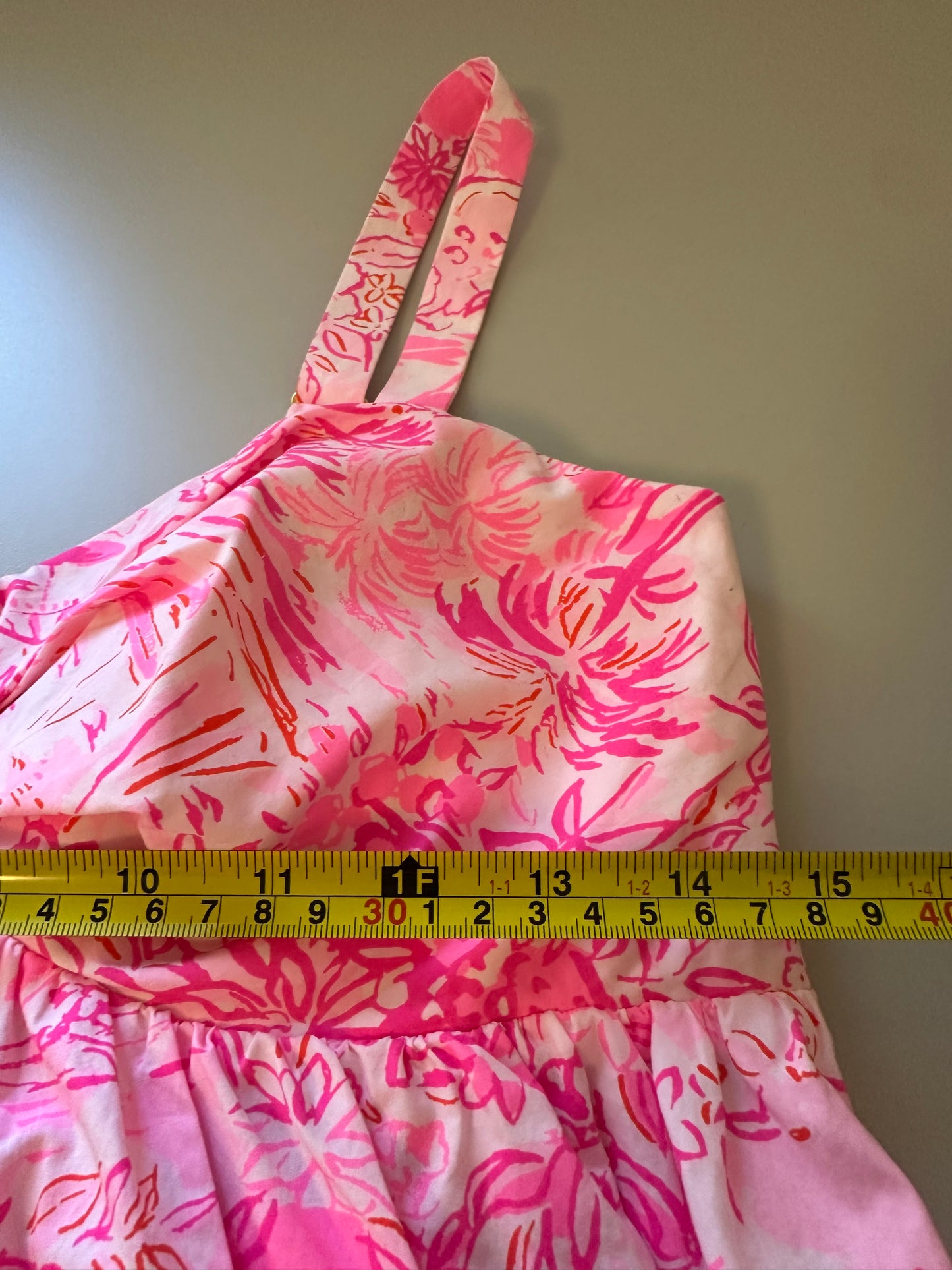 Lilly Pulitzer Azora Pink Floral Empire Waist Sundress | Size 6