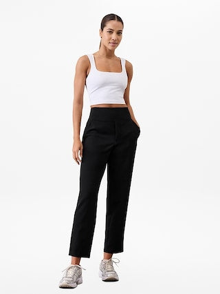 Athleta Endless High Rise Pants in Black - Size 6 Tall