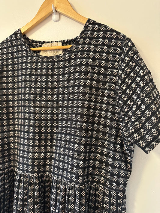 Ace & Jig Geometric Ruffle Dress - Size XL