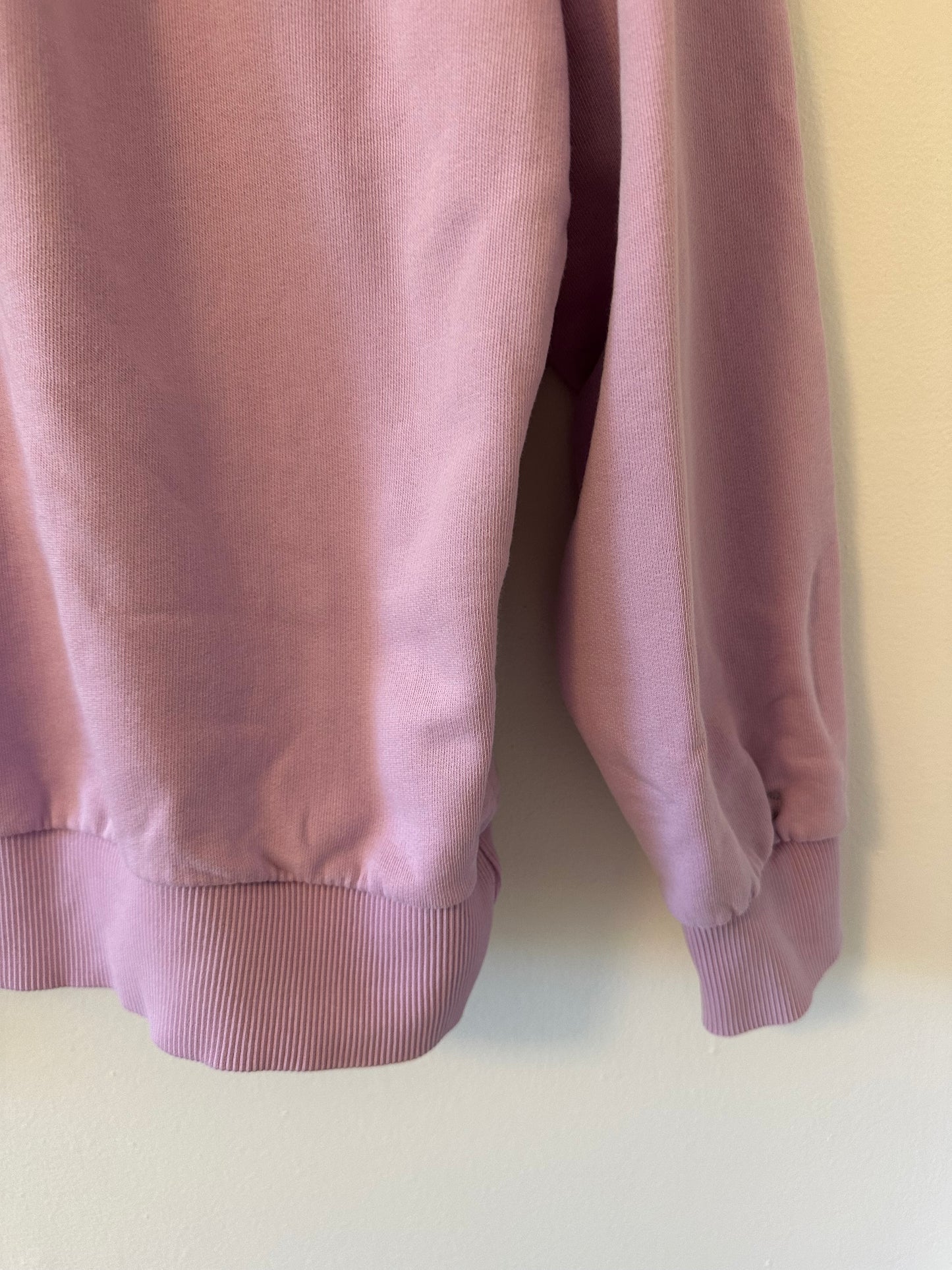Warm ME - Women's Purple Quarter Zip Stand Up Collar Sweatshirt | Size Small