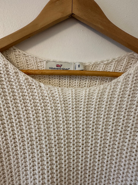 Vineyard Vines Relaxed Rib Sweater Size XS