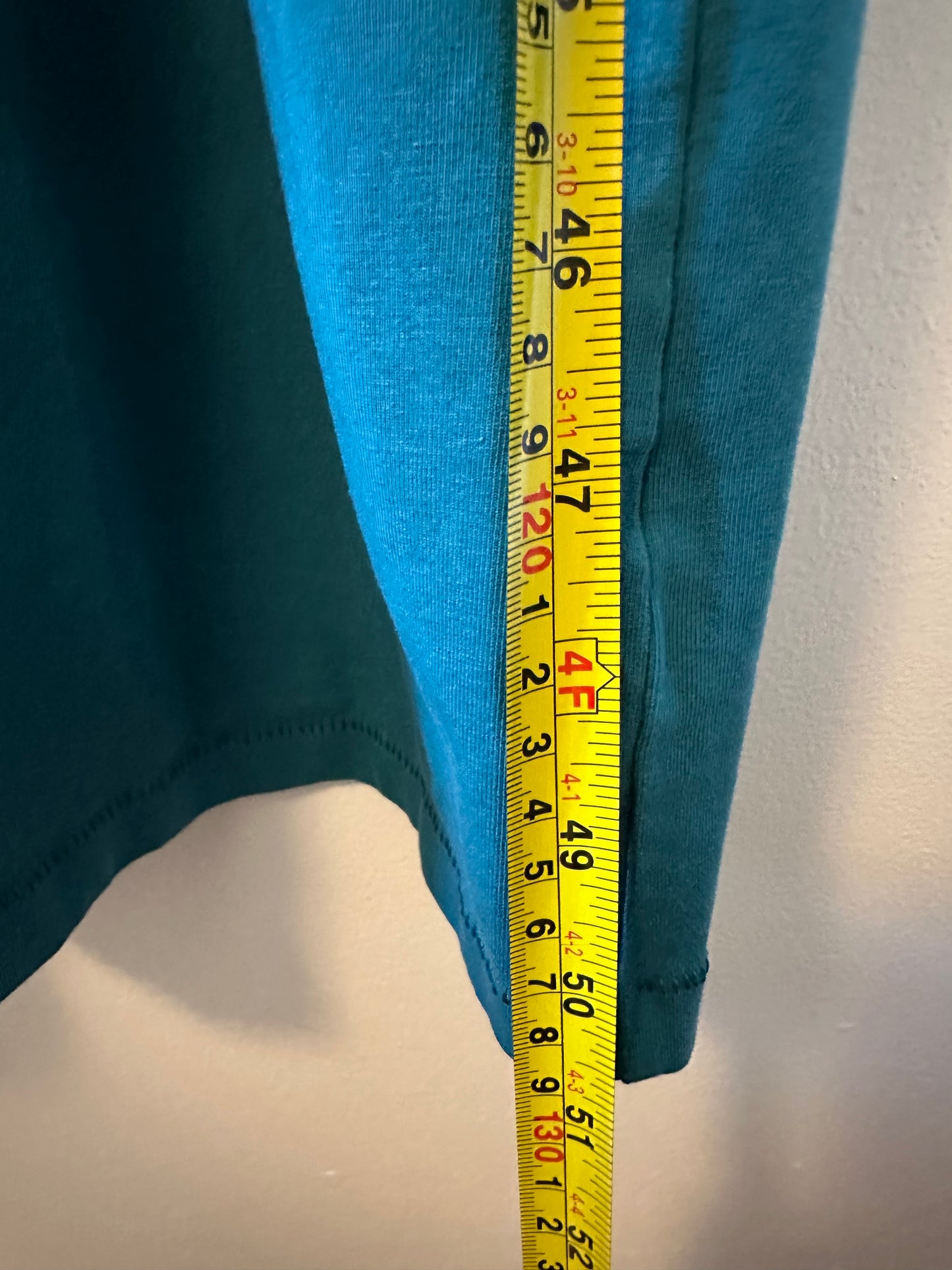Hanna Andersson Teal Sleeveless Midi Dress - Size Medium