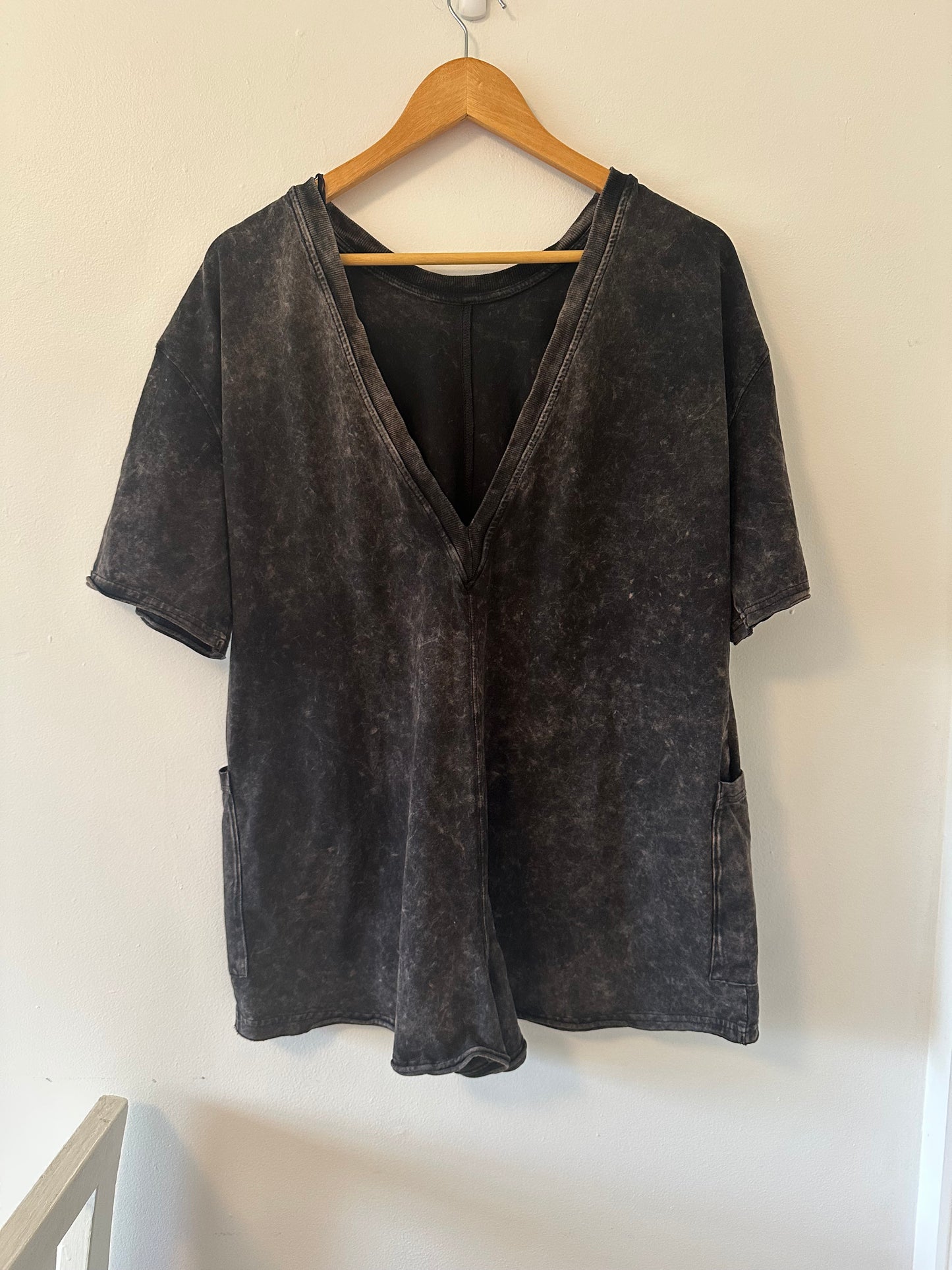 Free People Hot Shot Tee Romper Size XS