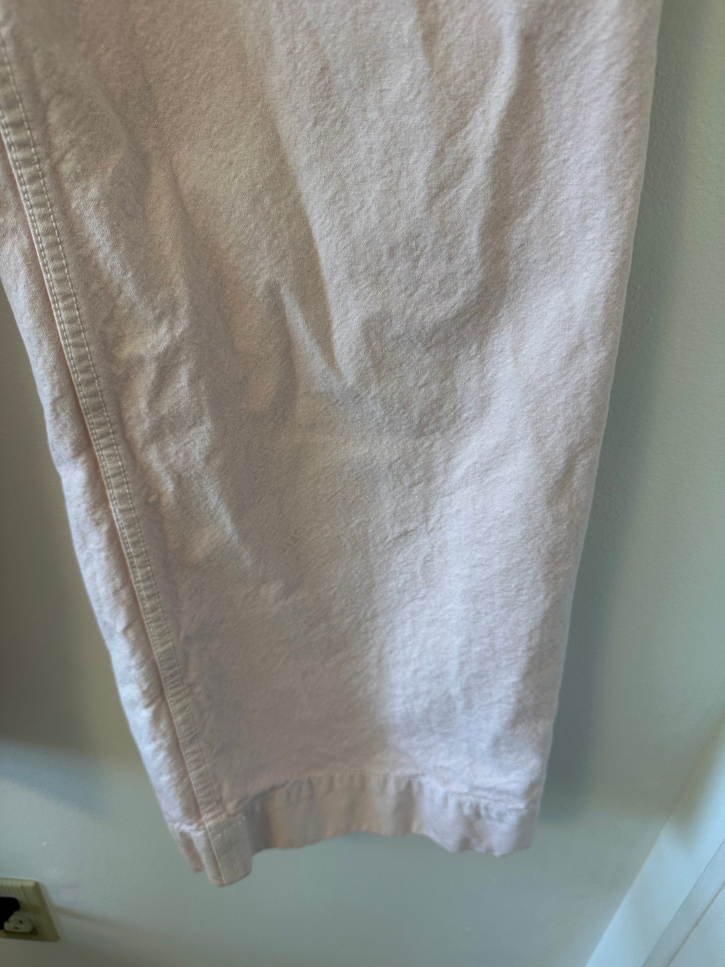 Jesse Kamm Women's Pink Wide-Leg Sailor Pants Size 6