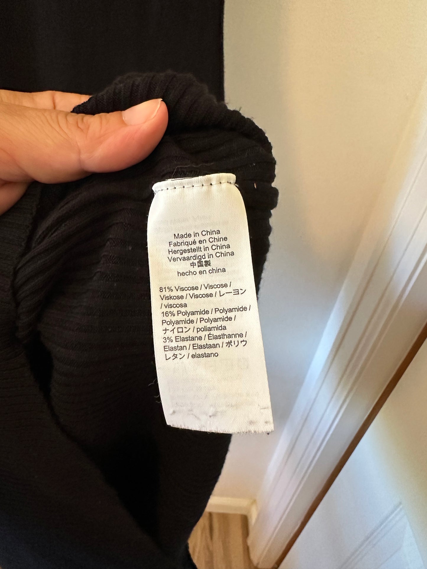 J. Crew Ribbed Knit Short Sleeve Midi Dress - Size Small