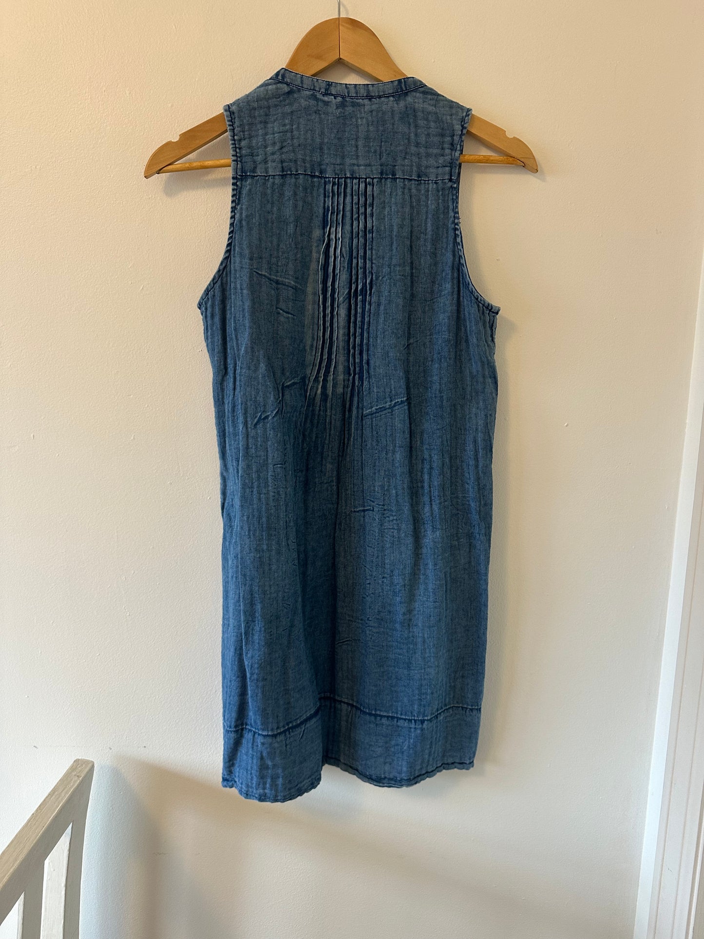 Faherty Isha Basketweave Dress Size Small