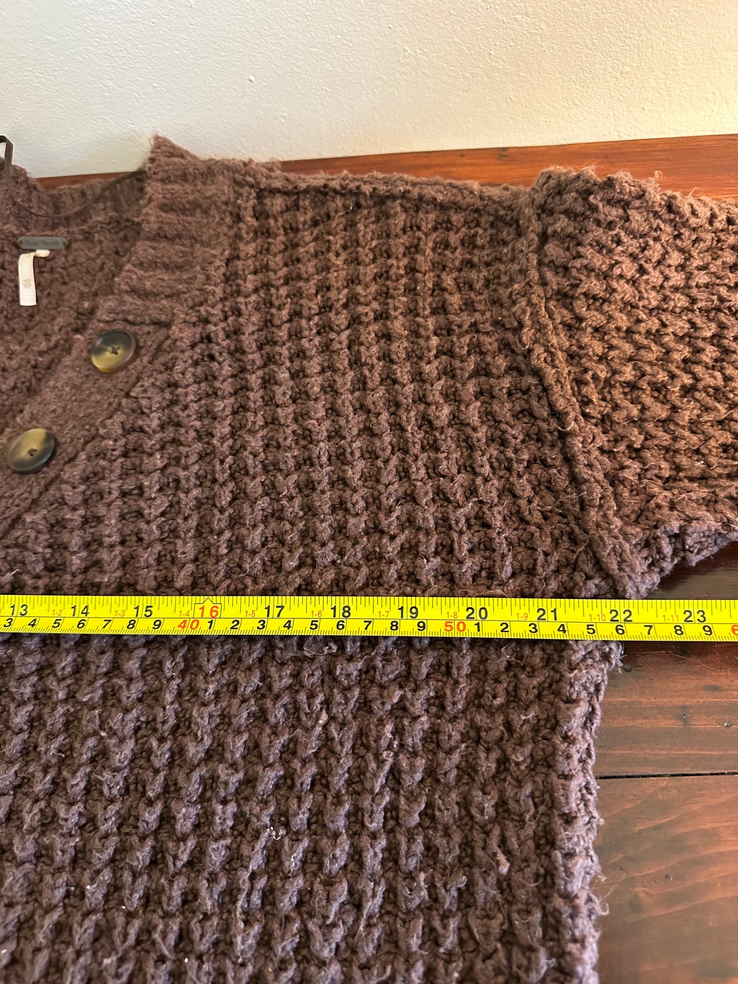 Free People Whistle Thermal Henley Long Sleeve Top - Size XS