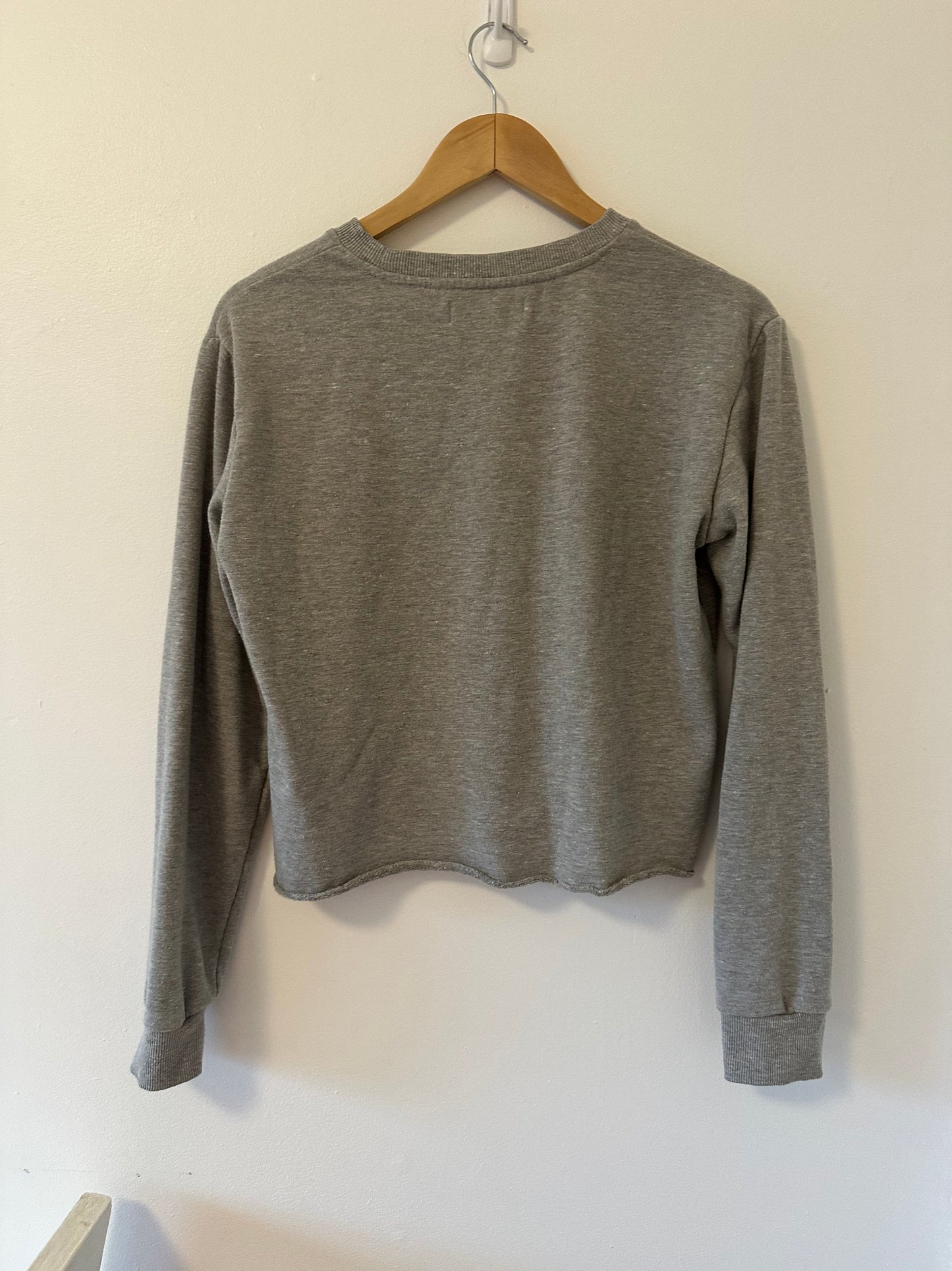 Spiritual Gangster Gray 'Good Karma' Sweatshirt Size Medium