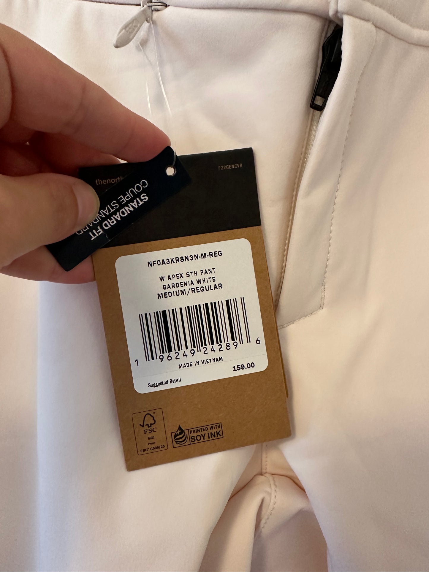 NWT The North Face Women's Apex STH Pants in White | Size Medium