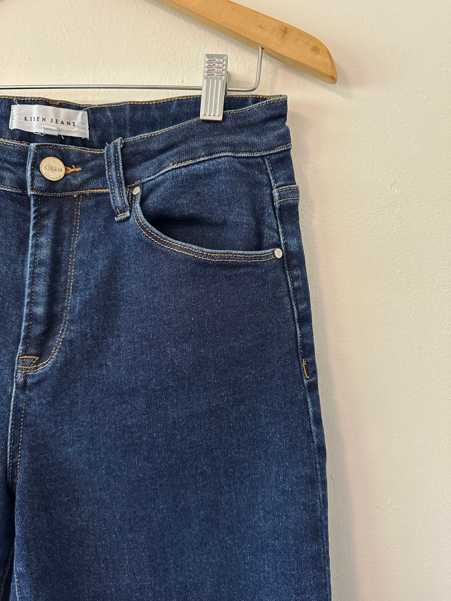 Risen Jeans - Dark Wash Classic Blue Denim Jeans | Size 29