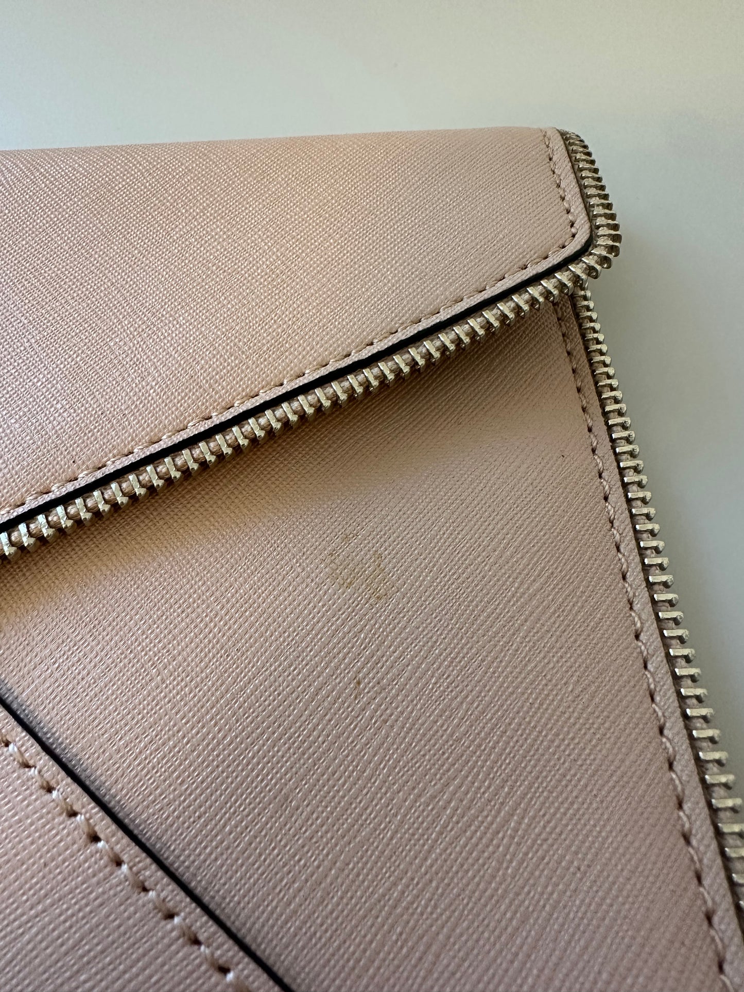 Rebecca Minkoff Blush Pink Envelope Clutch