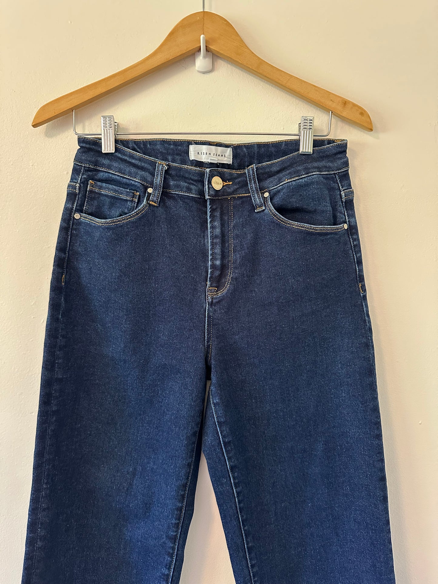 Risen Jeans - Dark Wash Classic Blue Denim Jeans | Size 29