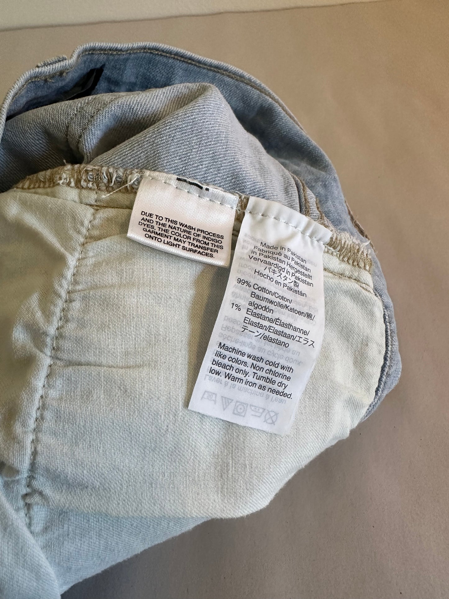 J. Crew Mercantile Light Blue Denim Women Cutoff Shorts - Size 29