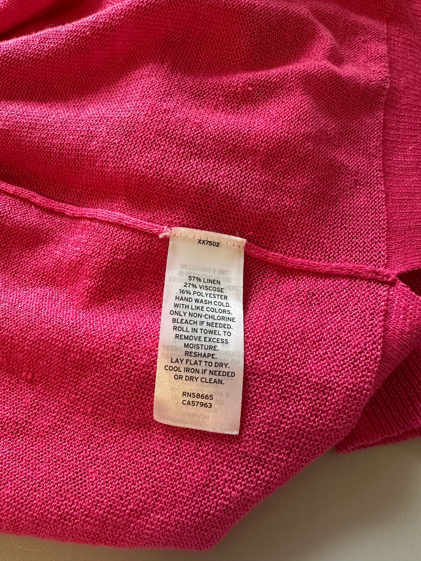 Halogen Lightweight Open Front Tunic Length Cardigan | Size Medium