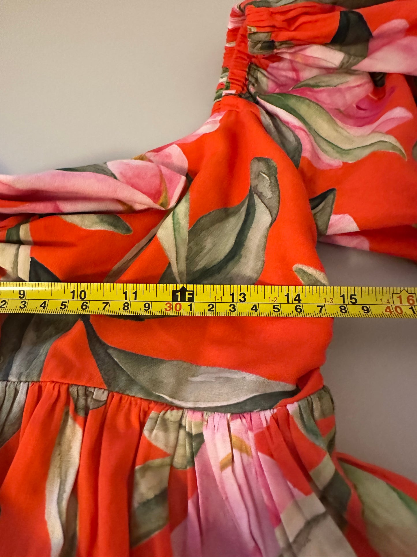 Mara Hoffman Violet Maxi Dress in Lily Floral | Size Medium