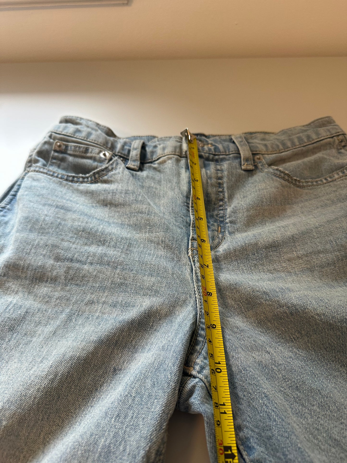 J. Crew Light Blue High Rise Vintage Classic Straight Leg Jeans - Size 26