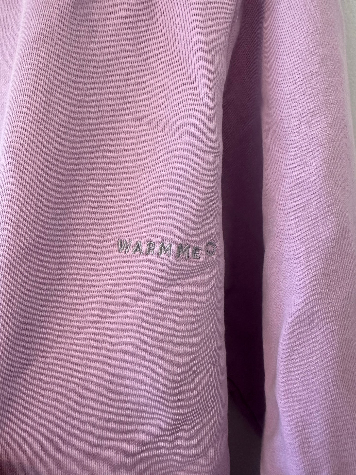 Warm ME - Women's Purple Quarter Zip Stand Up Collar Sweatshirt | Size Small