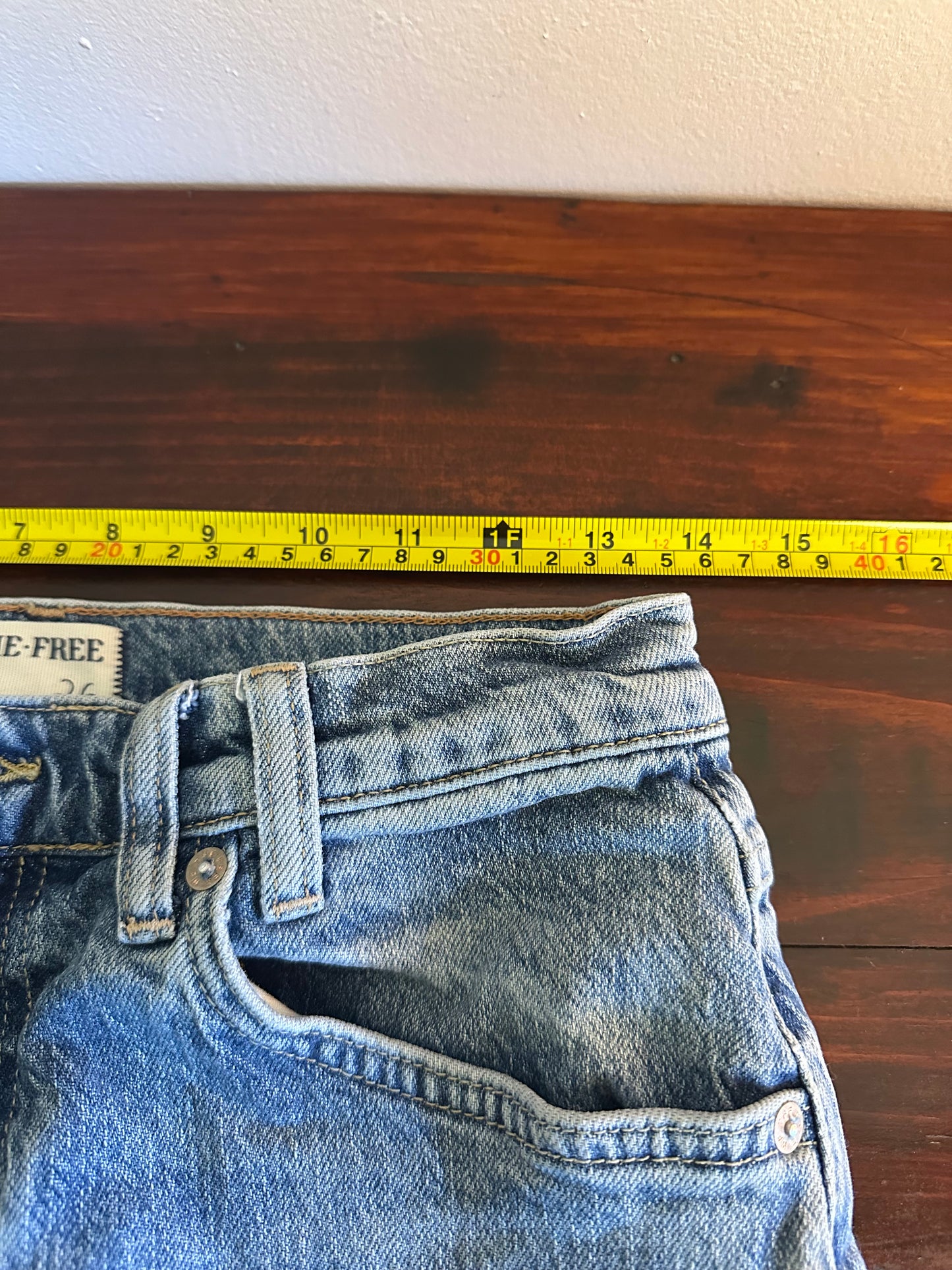 We The Free Risk Taker Mid-Rise Jeans in Mantra - Size 26