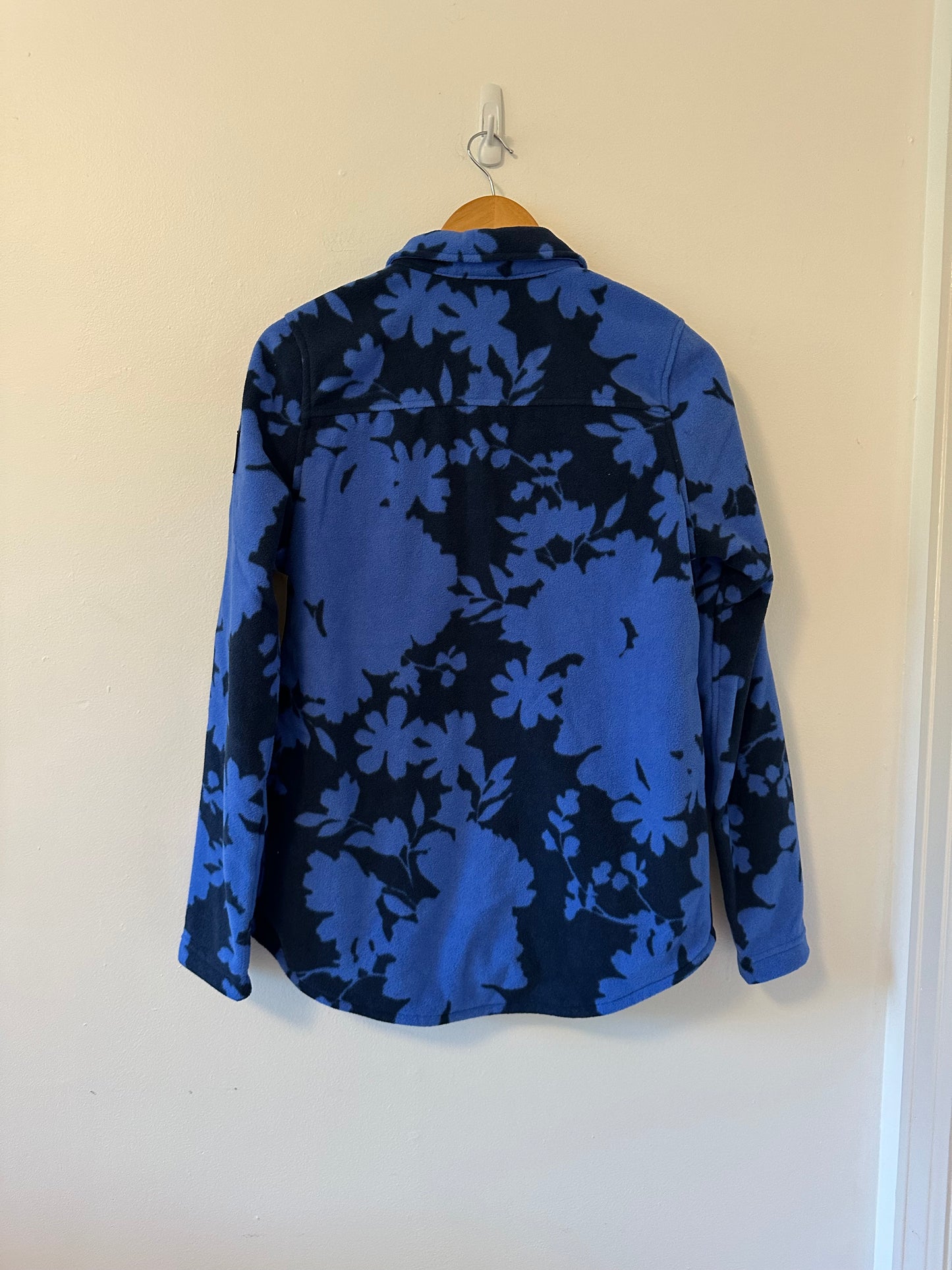 Burton Hearth Snap-Up Fleece Jacket in Elderberry | Size Small