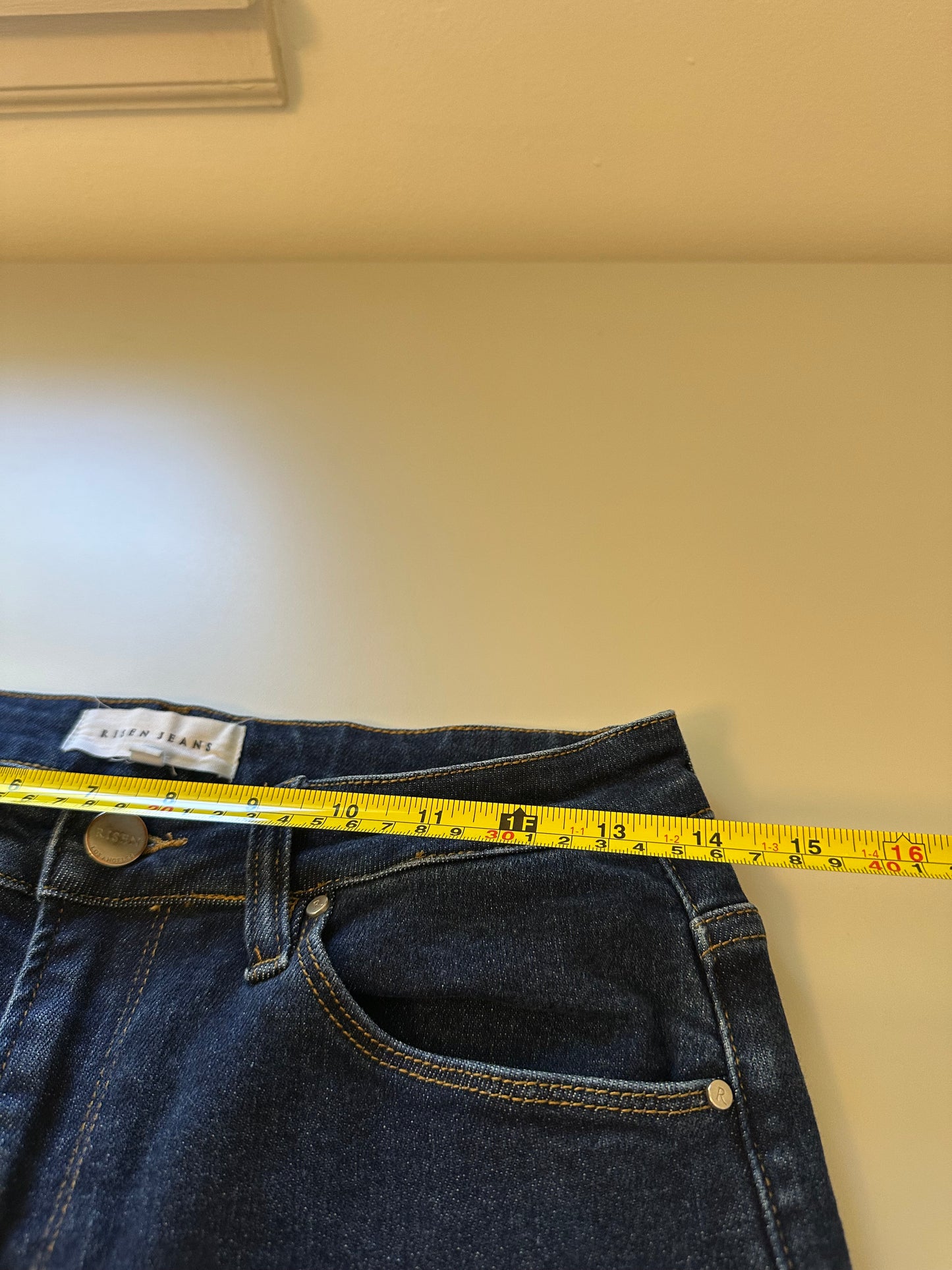 Risen Jeans - Dark Wash Classic Blue Denim Jeans | Size 29