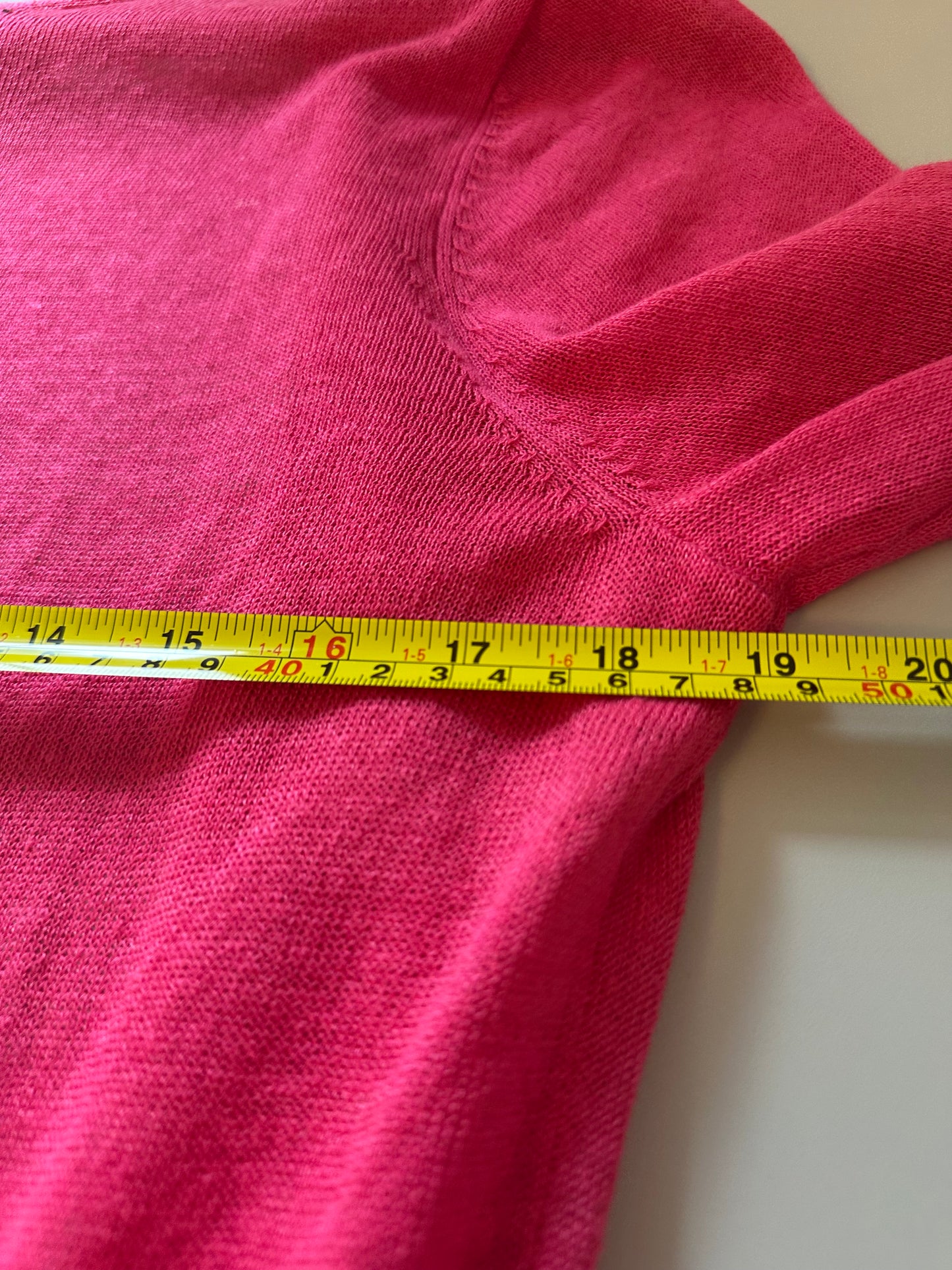 Halogen Lightweight Open Front Tunic Length Cardigan | Size Medium