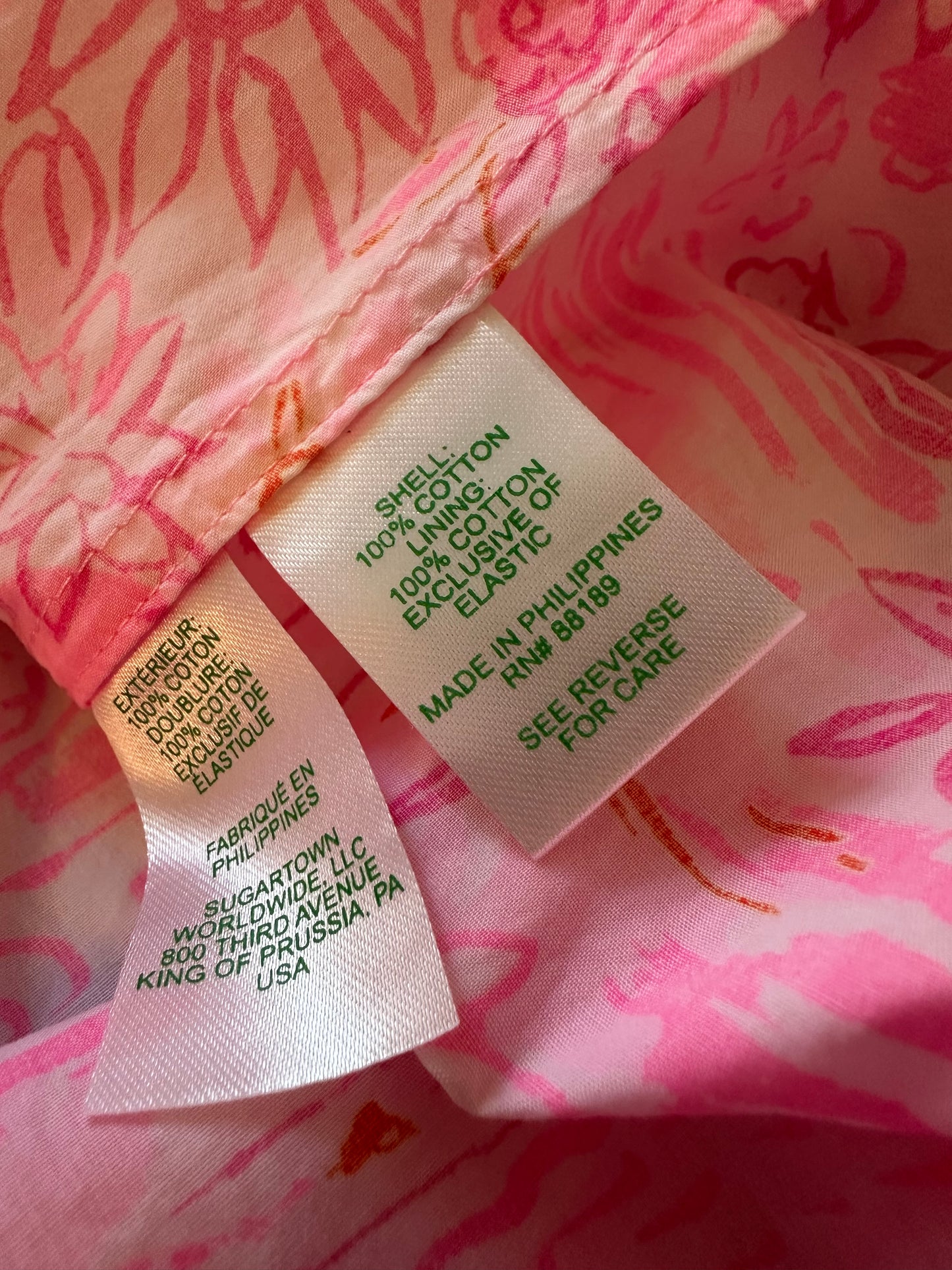 Lilly Pulitzer Azora Pink Floral Empire Waist Sundress | Size 6