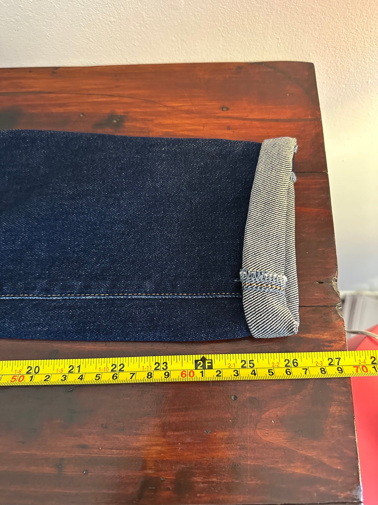 Agolde 90s Pinch Waist Ultra High Rise Dark Blue Jeans - Size 24