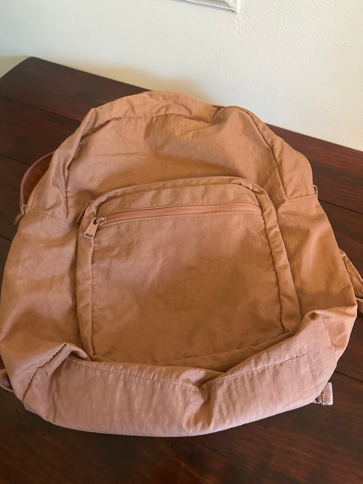BAGGU School Backpack in Terracotta