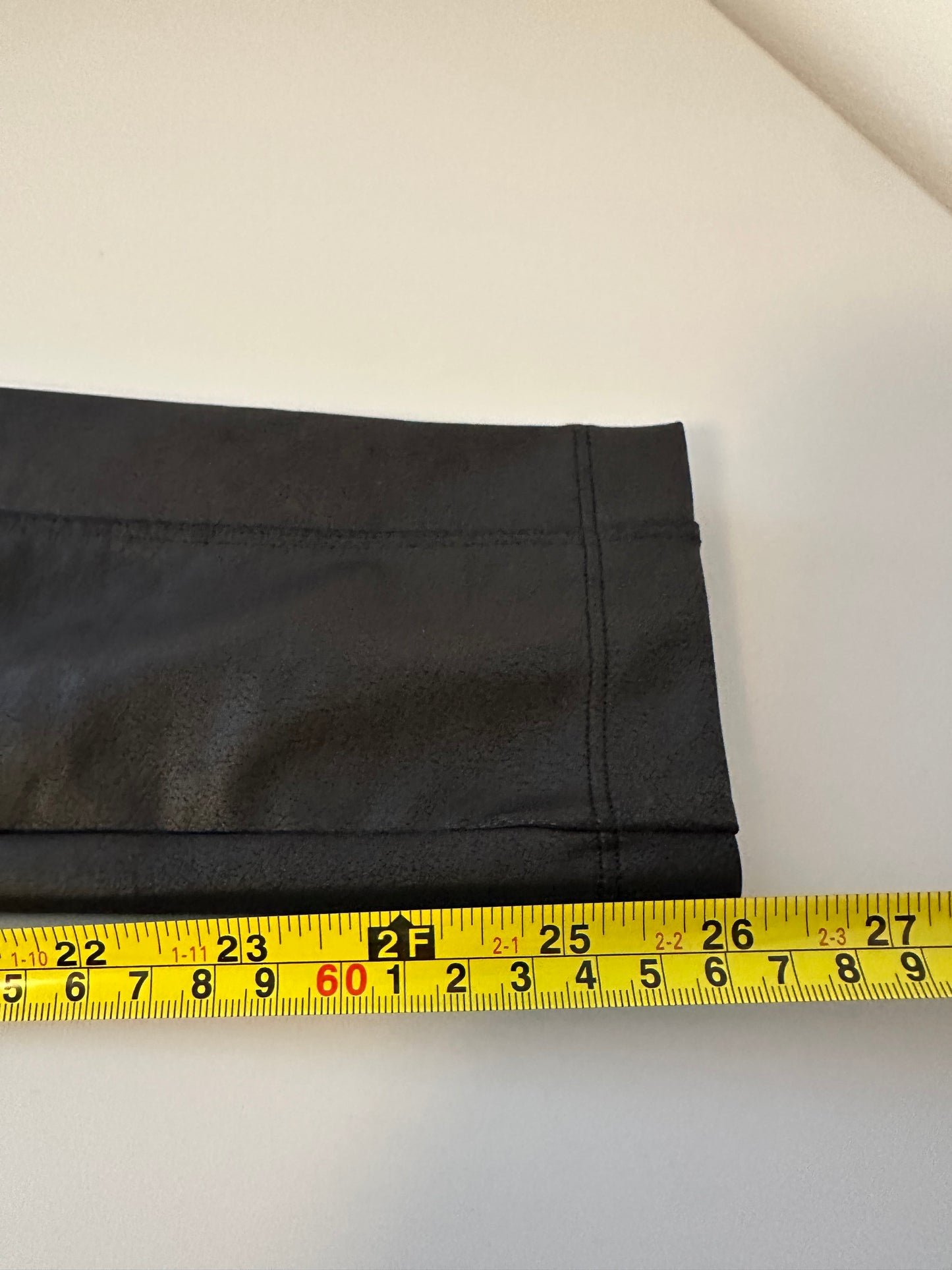 Athleta Delancey Gleam Moto Tight Black Leggings | Size Small