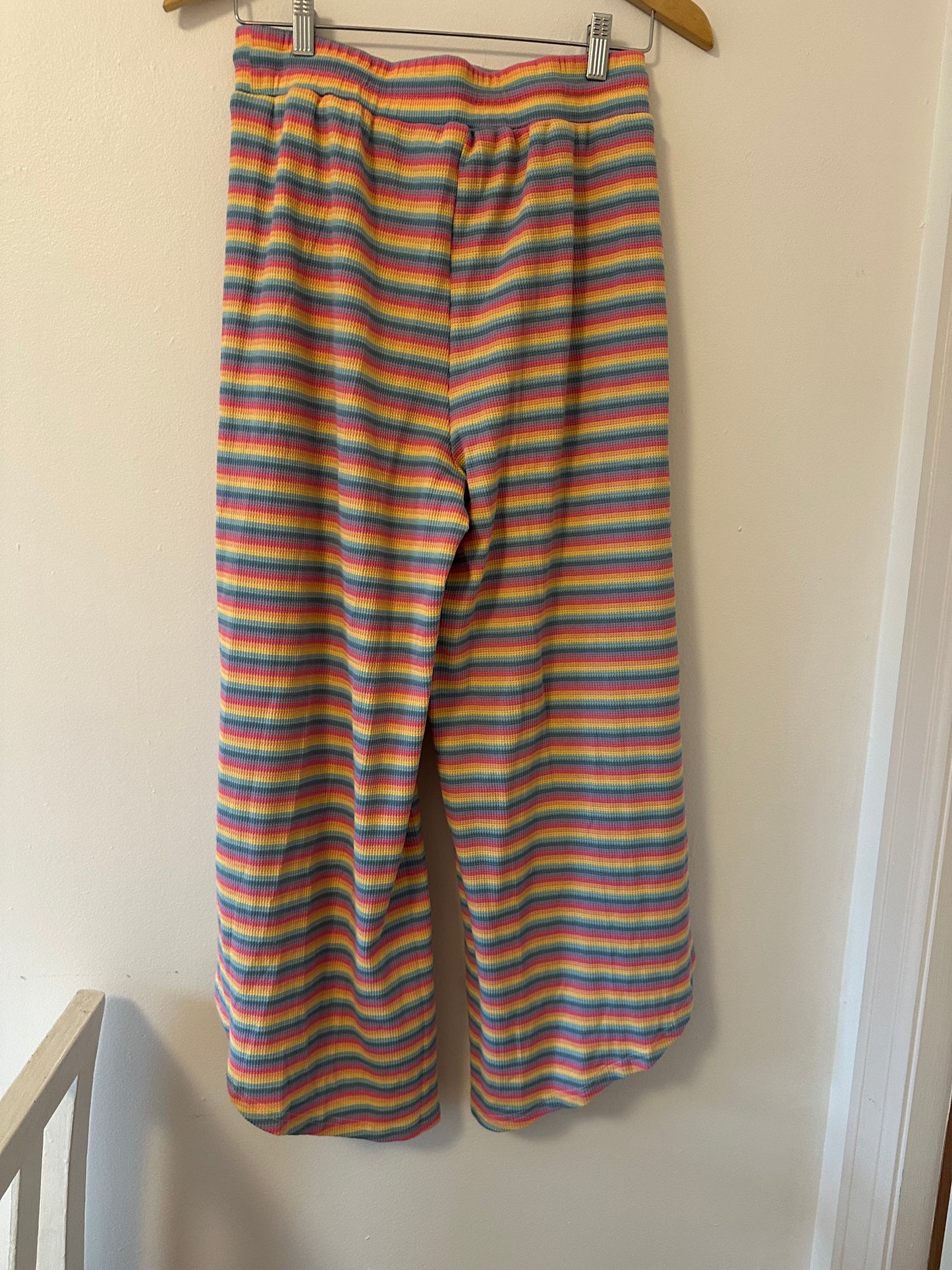 Adeline Clothing Colorful Striped Bottoms - Size Medium