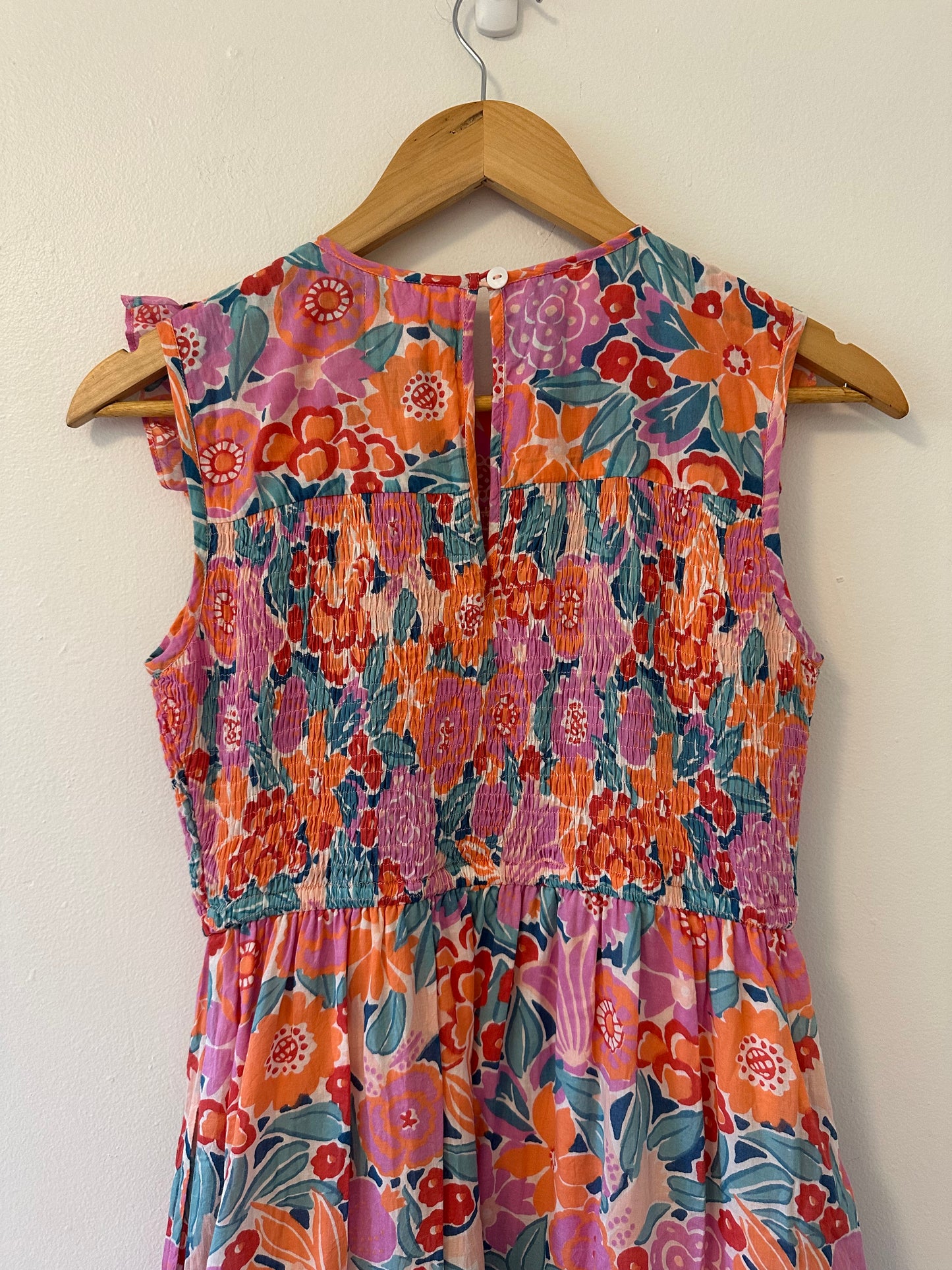 Banjanan Iris Midi Dress in Bloomsberry Dawn - Size XS