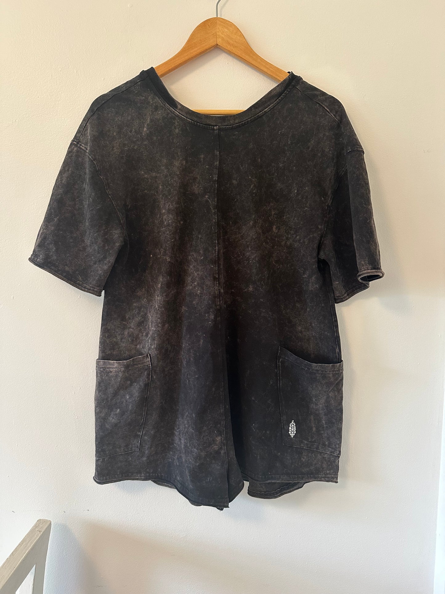 Free People Hot Shot Tee Romper Size XS